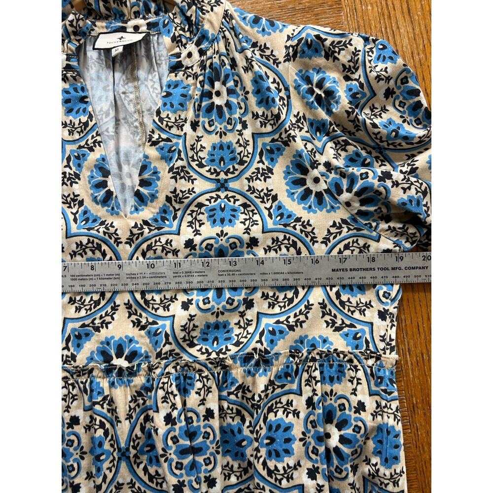 Tuckernuck Golden Medallion Crawford Dress Size Medium - Picture 8 of 10